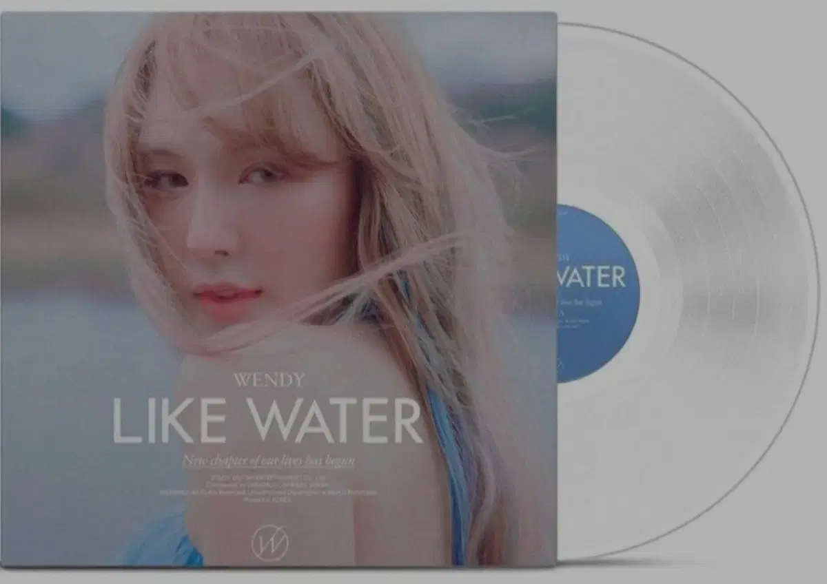 웬디 like water lp 미개봉 팝니다